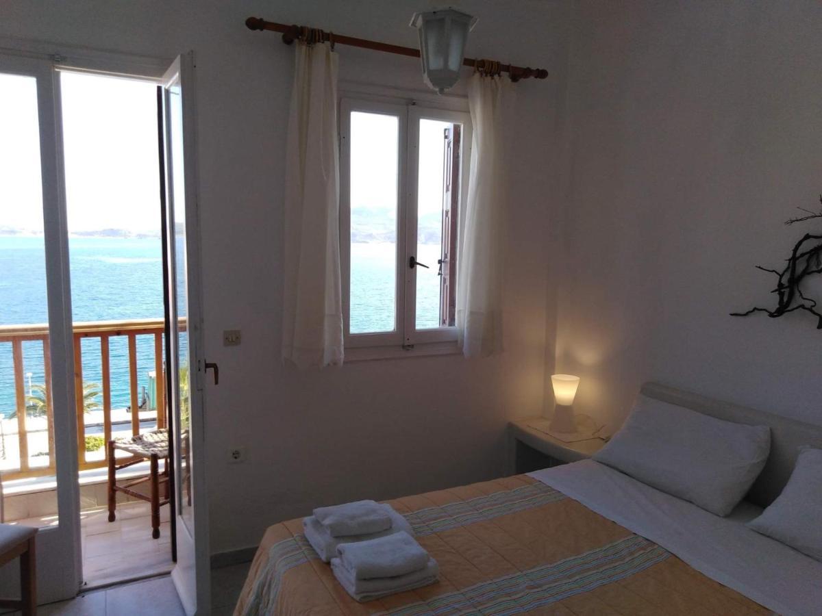 Adriani Sea View Rooms Adamantas  Bagian luar foto